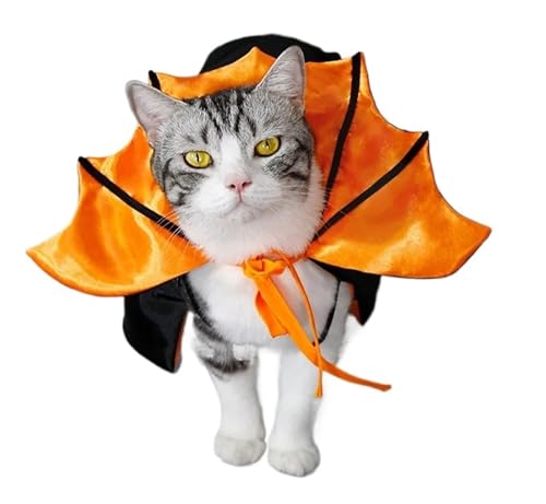 4-Piece Halloween Pet Cosplay Vampire Cloak X5569