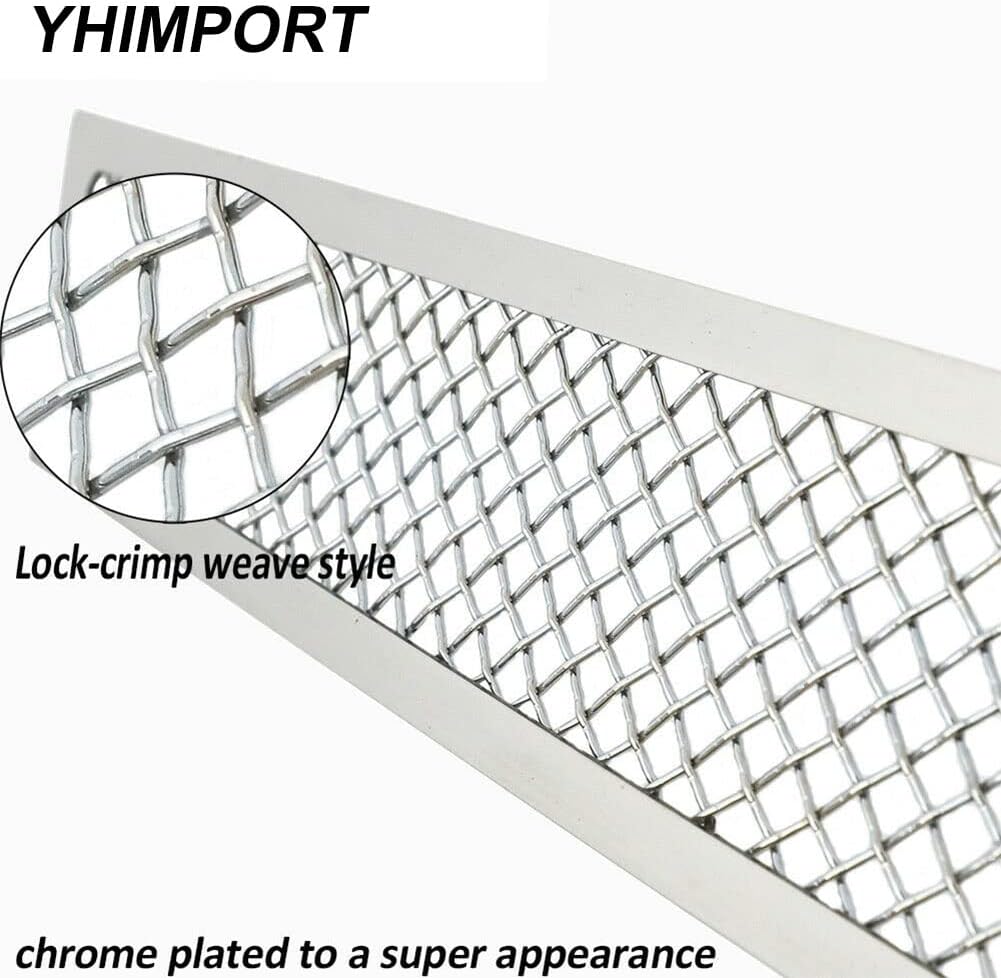 Chrome Stainless Steel Mesh Grille Insert for Cadillac CTS Z50090