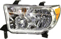 Headlight Assembly for Toyota Sequoia 2008-2017 Driver Side with Bulbs S127