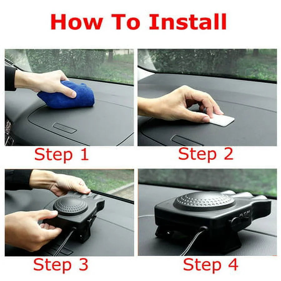 Portable 12V 150W Car Cooler Heater F661265