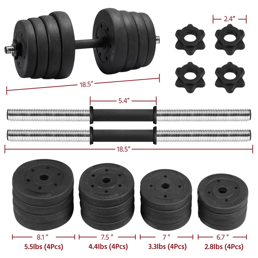 66LB Dumbbell Set Z1153