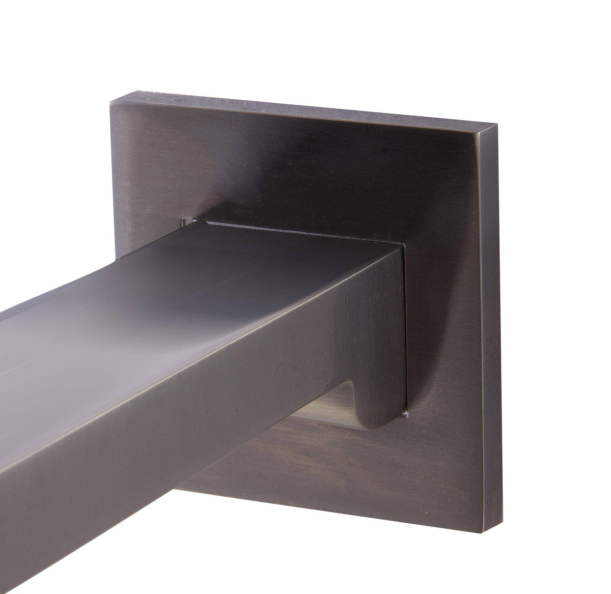 Brushed Nickel 16x22 Wall Mounted Square Shower Arm Z711005