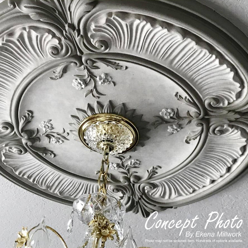 29 3/8x22OD x 11 5/8x22ID x 1 1/8x22P Ceiling Medallion F805811