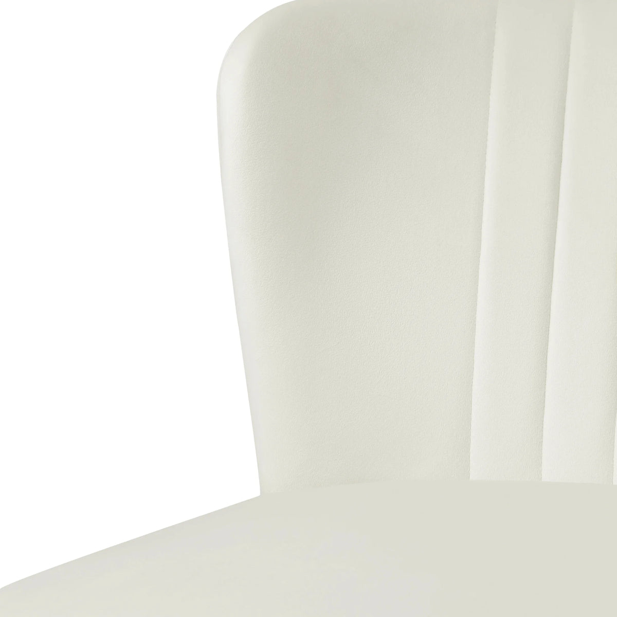 46" Wide Ivory Velvet Upholstered Love Seat Sofa Q2020