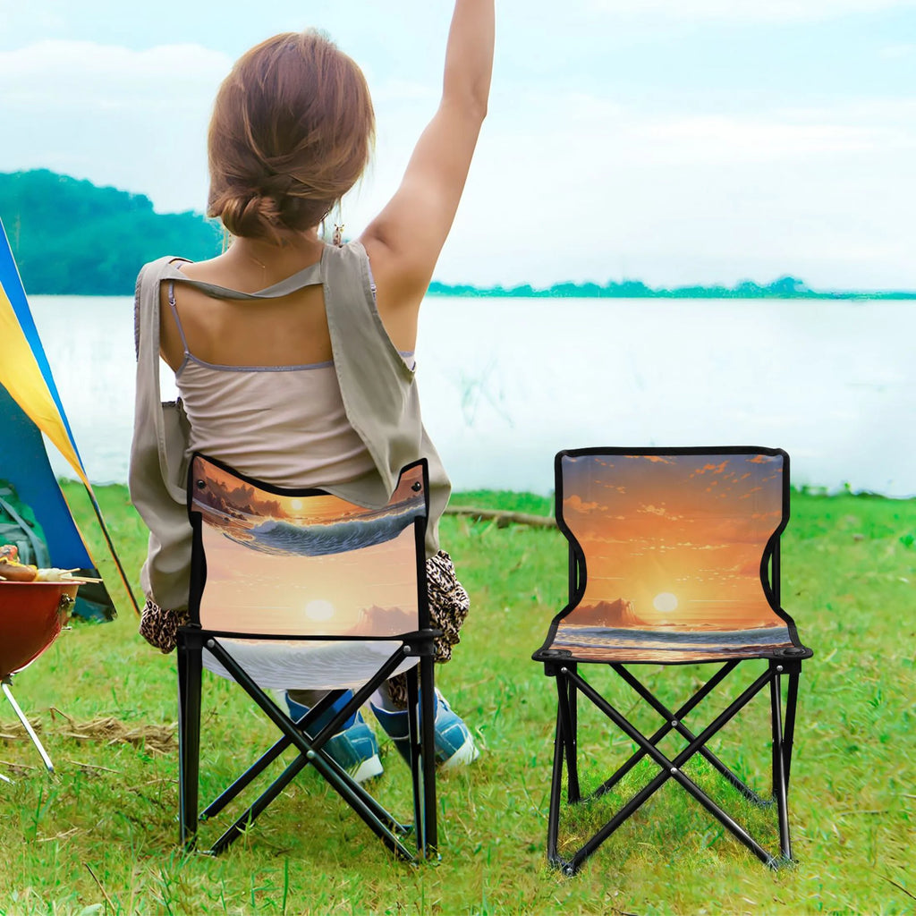 Portable Camping Chair with Carry Bag W42971