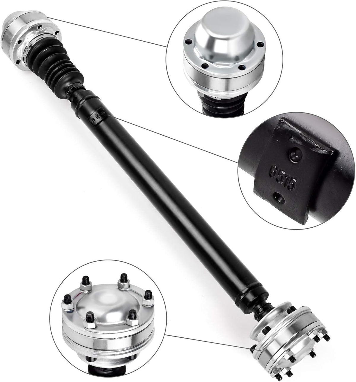 Front Drive Shaft Assembly Compatible with V6 3.7L 2002-2007 Jeep Liberty 4x4 O7578