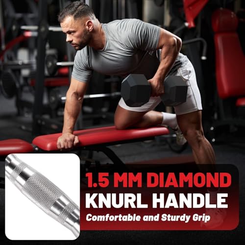 2.5-125lb Rubber Encased Dumbbell Set R191836