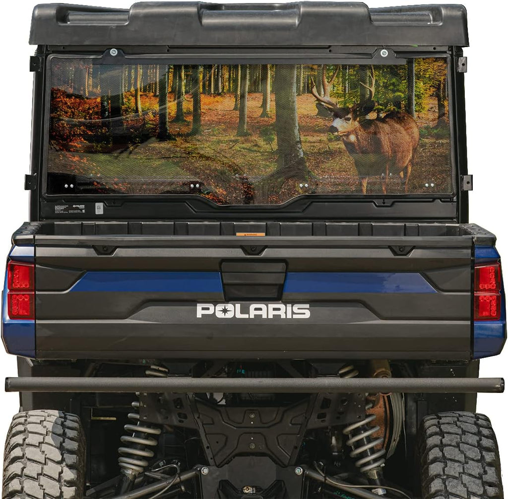 Deer Print Polycarbonate Rear Windshield X7442