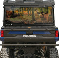 Deer Print Polycarbonate Rear Windshield X7442