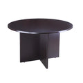 42" Round Table & 4 Mesh Guest Chair with Casters K720614