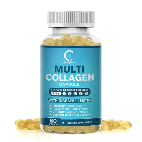 Multi Collagen Pills 5000mg 60 Capsules B2052