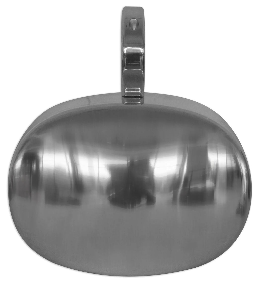 Polished Silver Aluminum Wakeboard Tower Speaker Enclosures S782397