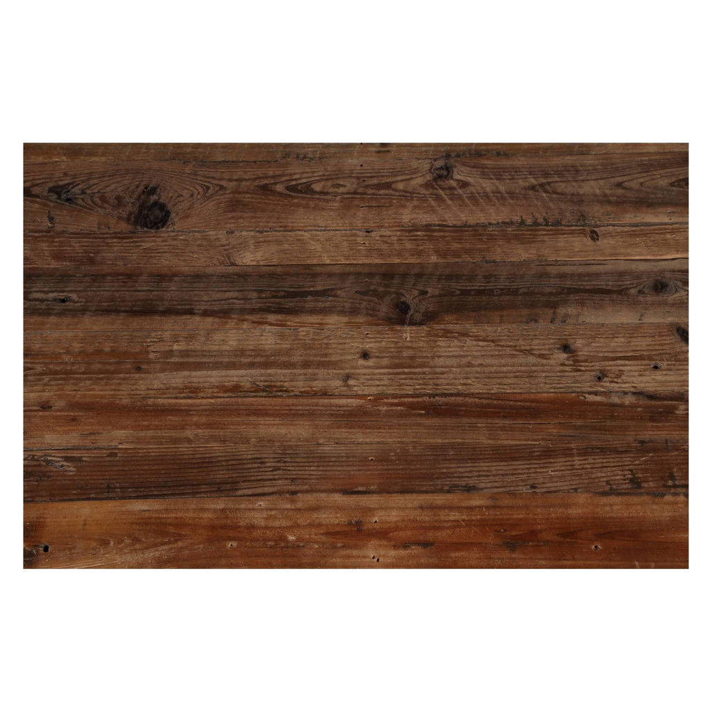 Natural Wood and Metal Media Console L74343