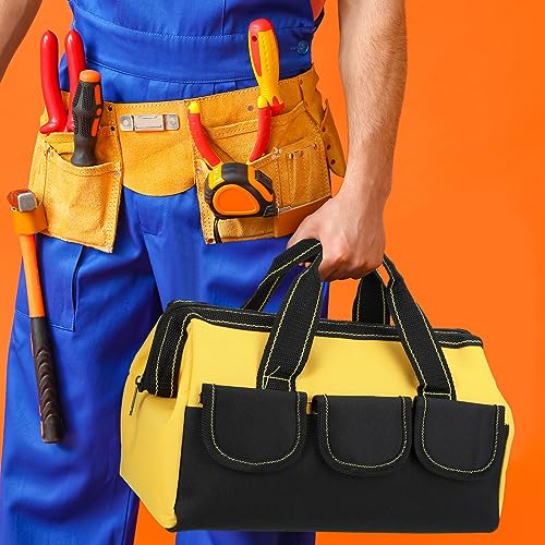 6 Pcs Heavy Duty Tool Bag with Hard Bottom S950
