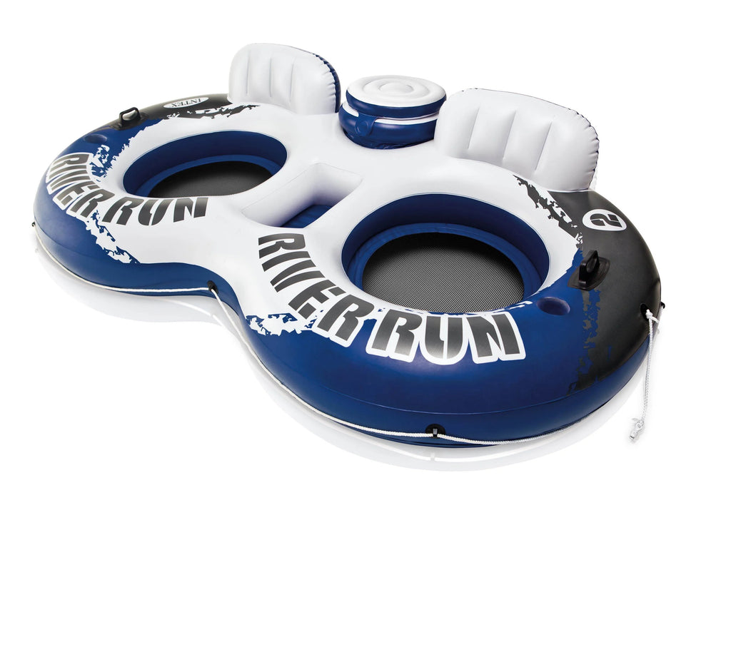 4-Person Floating Island Raft & 2-Person Pool Tube Float C9414