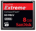 SanDisk Extreme CompactFlash 8 GB Memory Card C824386