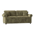 Empire Moss Inner Spring Sofa Bed S3683