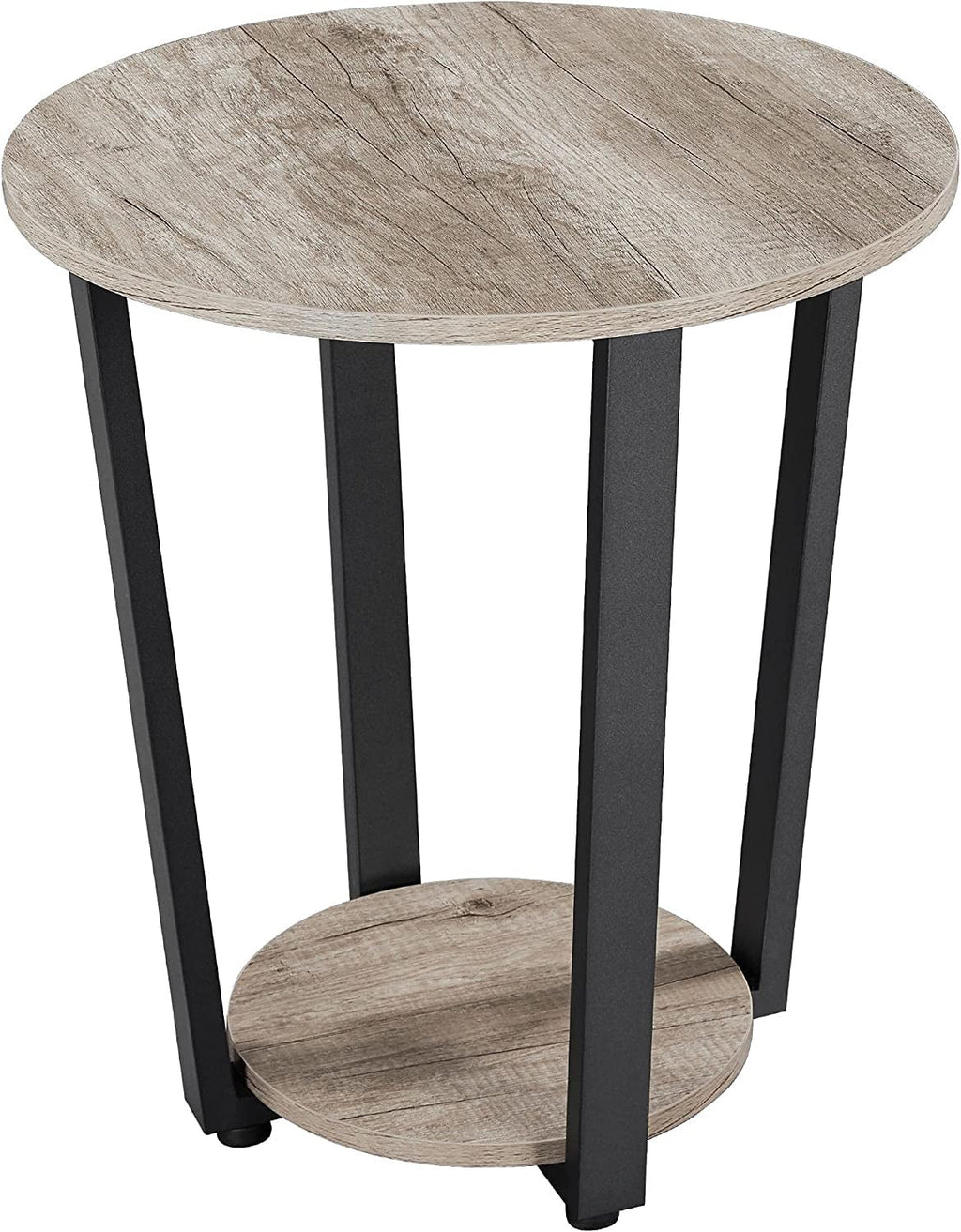 Round 2 Tier Side Table with Storage K1276