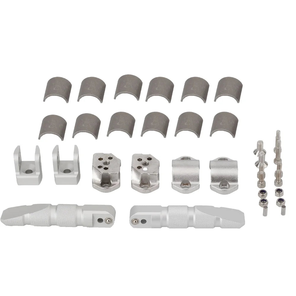 360 Rotatable Highway Crash Bar Foot Pegs Y3907