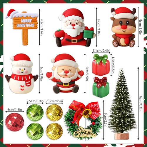 Christmas Cake Topper Decorations I600223