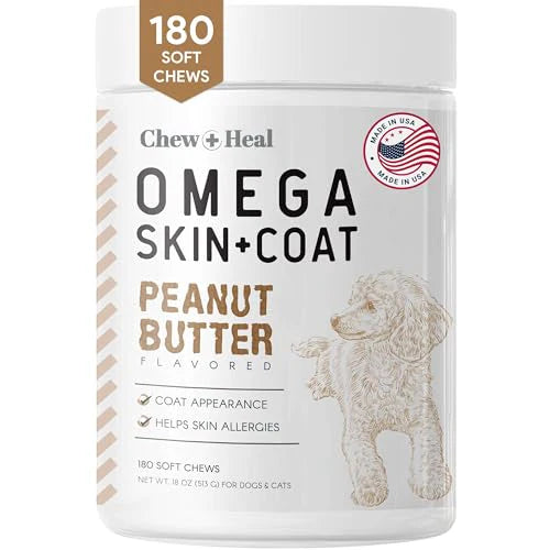 Salmon Oil Soft Chews for Dogs U428