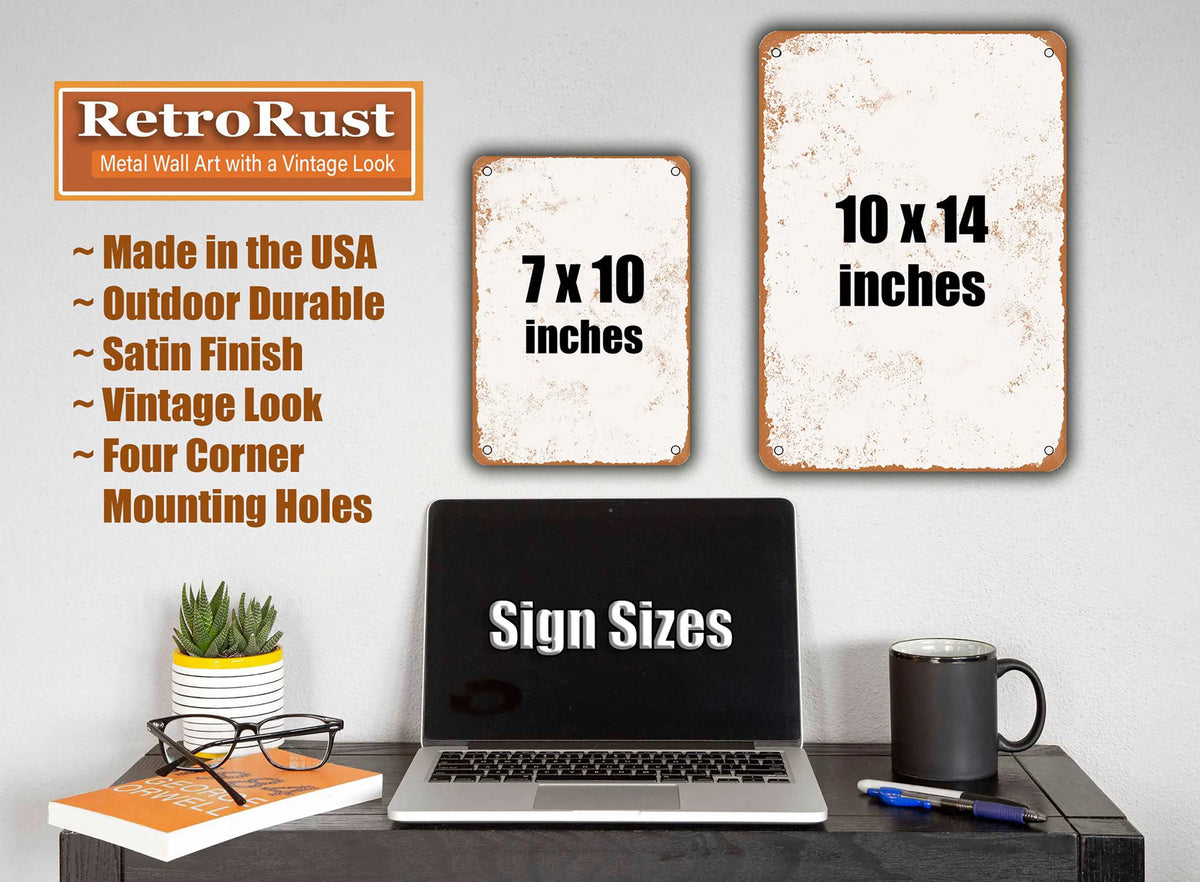 Metal Sign C373