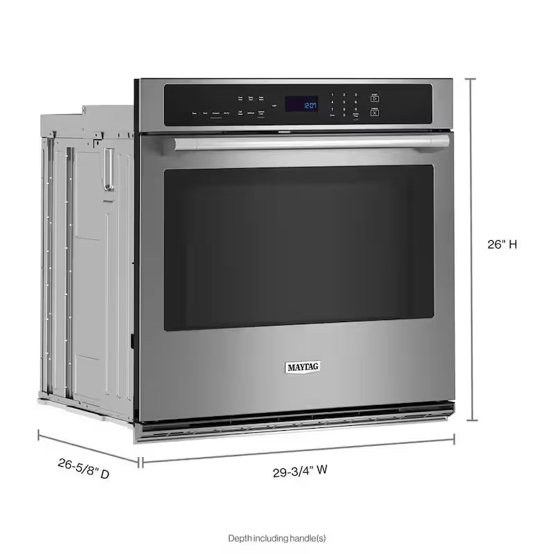 30 in. Electric Wall Oven with Convection Self-Cleaning Stainless Steel C5332