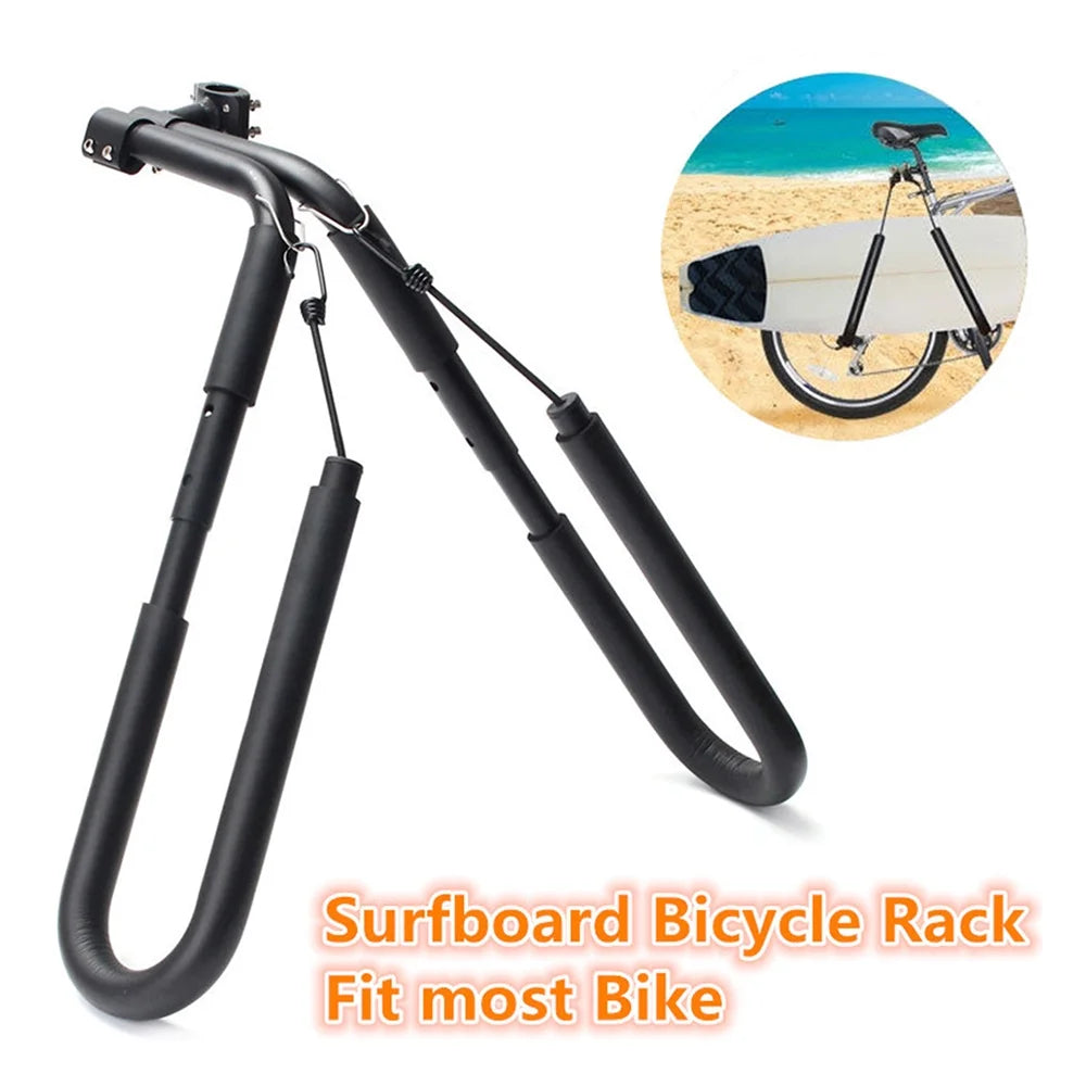Surfboard Bicycles Carrier Rack Bike Skimboard Side Kiteboard Holder Q643004