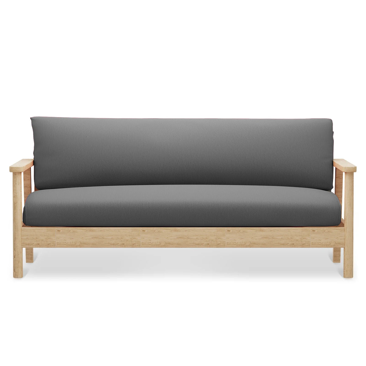 Full Size Dark Grey Futon Cover F401