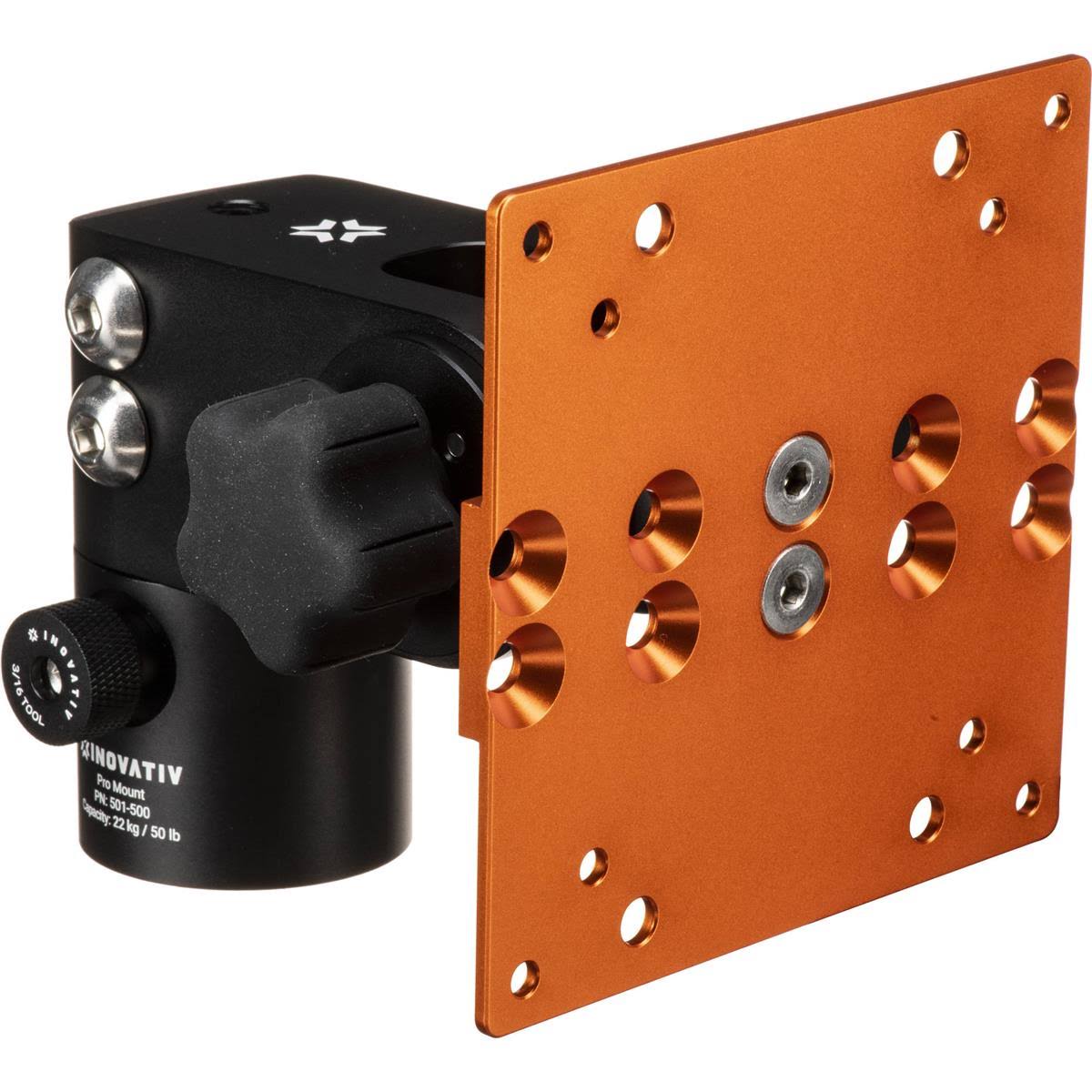 Pro Monitor Mount with VESA Plate and Hardware Mounts on 5/8x22 Baby Pin C8554