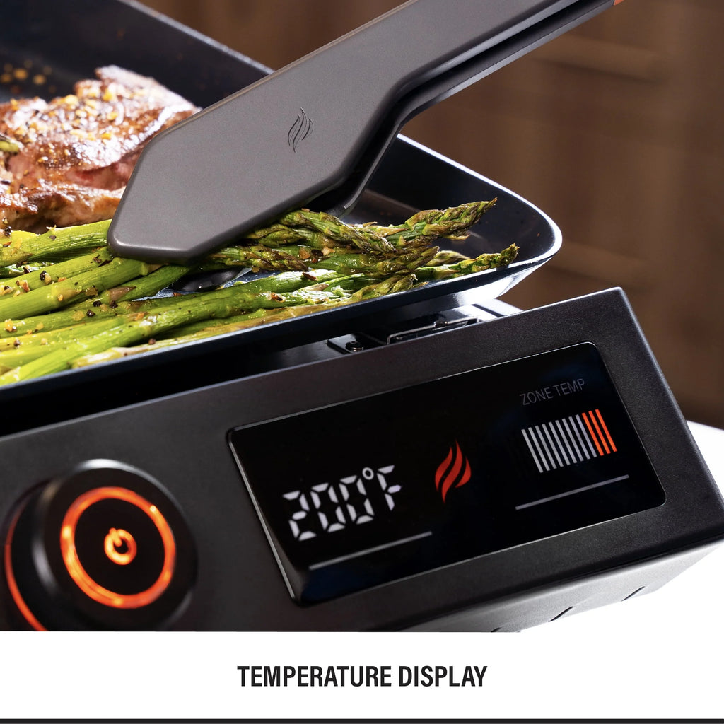 Electric Tabletop Griddle with Hood O250840