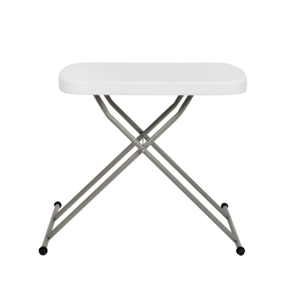 26 Inch Granite White Plastic Folding Table M186