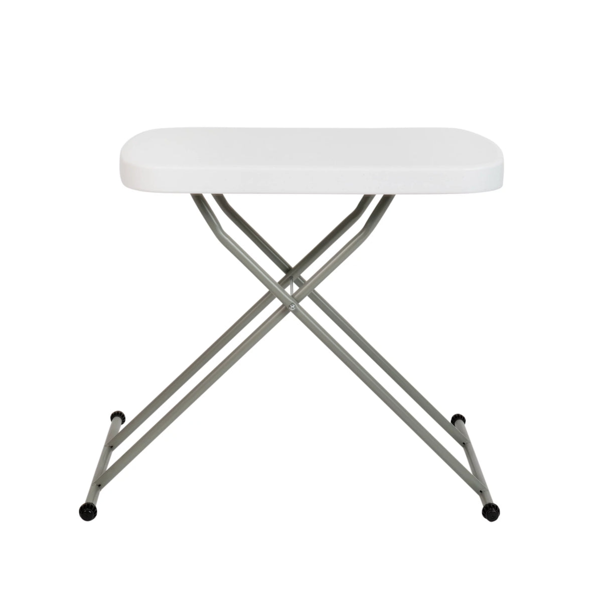 26 Inch Granite White Plastic Folding Table M186