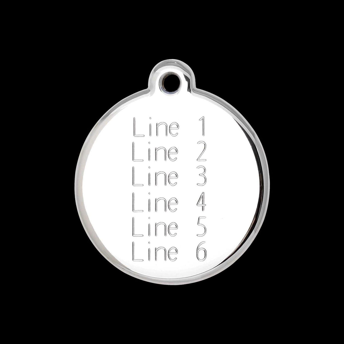 Enamel Pet ID Tag Heart P371151