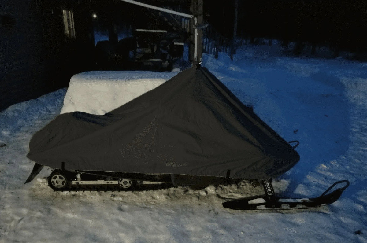 200 Denier All Black Snowmobile Cover J5586