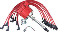 Red 8mm HEI Distributor and Spark Plug Wires Set E682970