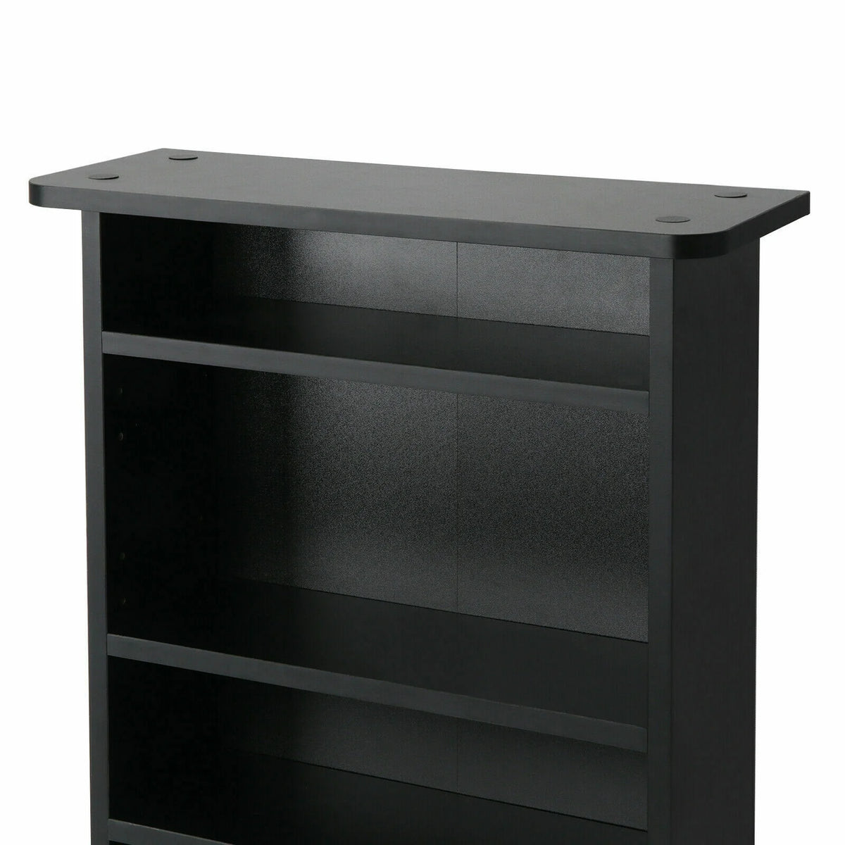 Black Adjustable Multimedia Storage Cabinet J301