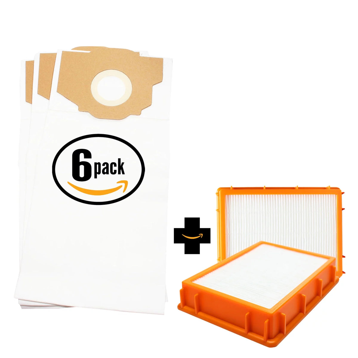18 Replacement Vacuum Bags & 2 HEPA Filter R36777