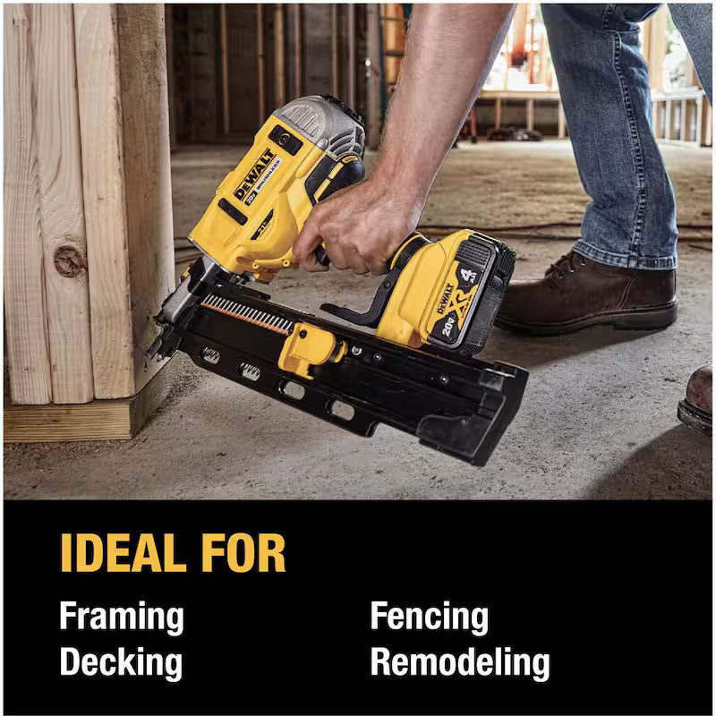 20V MAX Cordless Brushless Framing Nailer with Battery and Charger A284