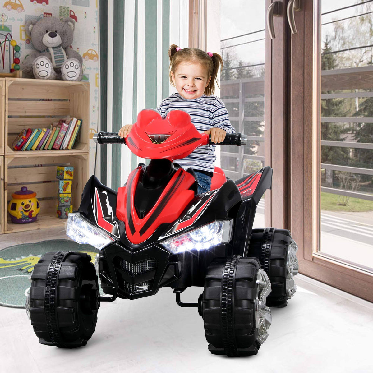Red 12V Electric Ride on ATV Car G85302