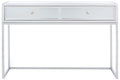2 Drawer Mirrored Desk E793627