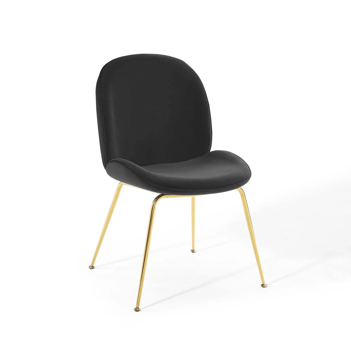 Black Velvet Dining Chair A988