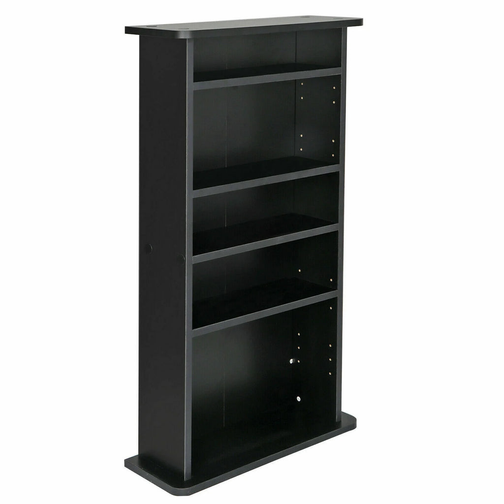 Black Adjustable Multimedia Storage Cabinet J301