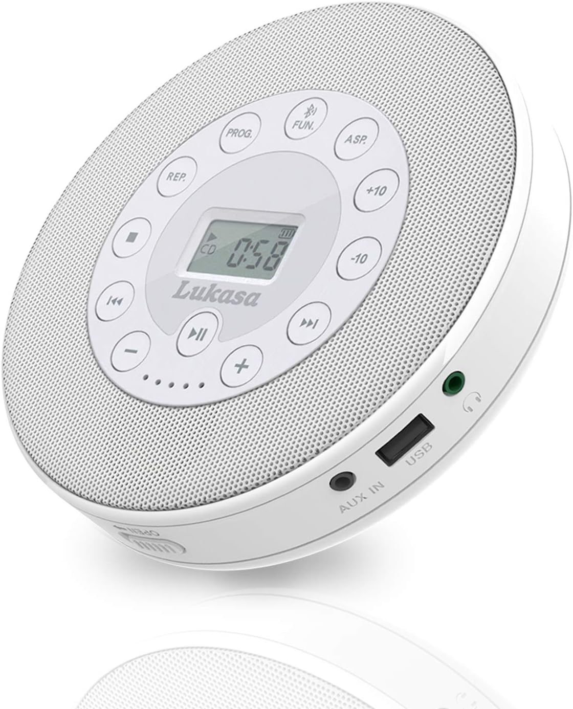 Portable Bluetooth CD Player with Built-in Speaker R11933