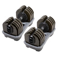 80lbs Adjustable Dumbbell Weight Set I4454