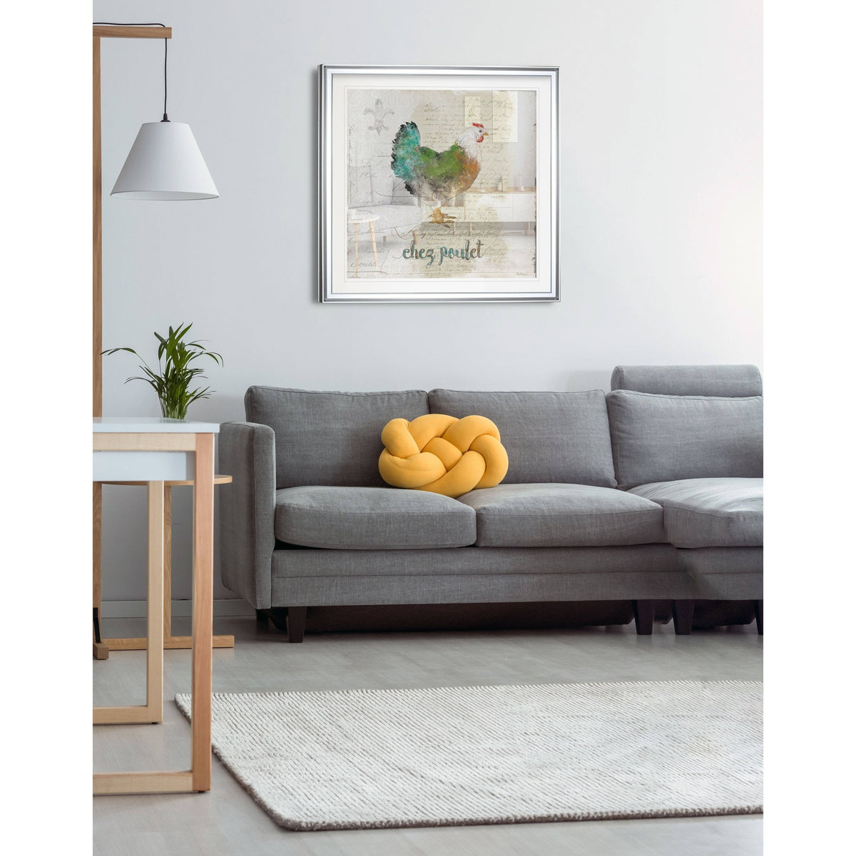 Framed Giclee Print 28 x 28 J3752