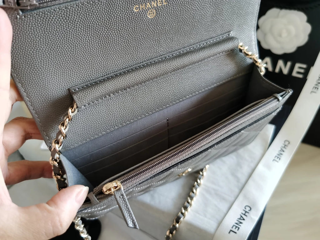 Grey Mini Flap Bag S654