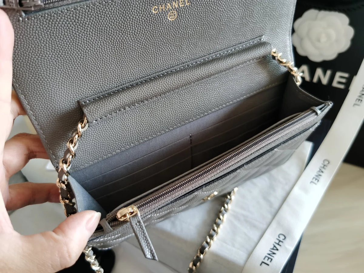 Grey Mini Flap Bag S654