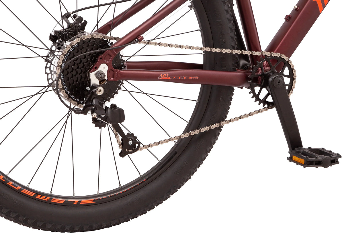 27.5 7 Speeds Maroon Mountain Bike U195