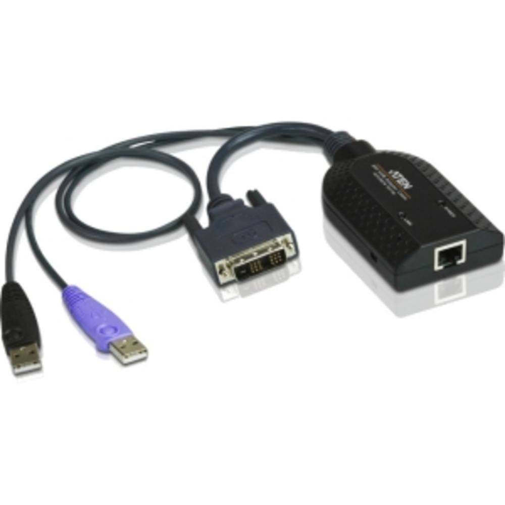 DVI USB KVM Adapter with Reader M4672